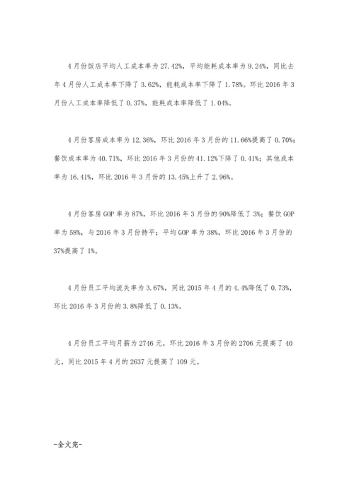 04月饭店经营数据统计报告(摘要).docx