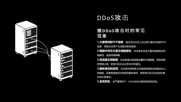 黑色简约几何数字科技风网络安全教育PPT模板