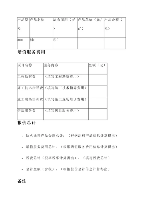 济源钢结构防火涂料报价单