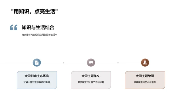 大雪节气探索