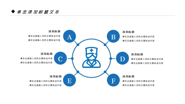 简约医药医疗医生医院工作汇报通用PPT模板