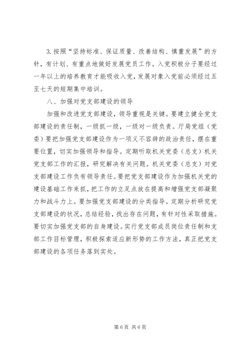 改进党支部建设意见.docx