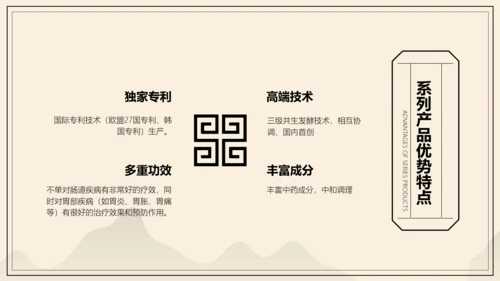 中国风中医药医疗保健产品介绍