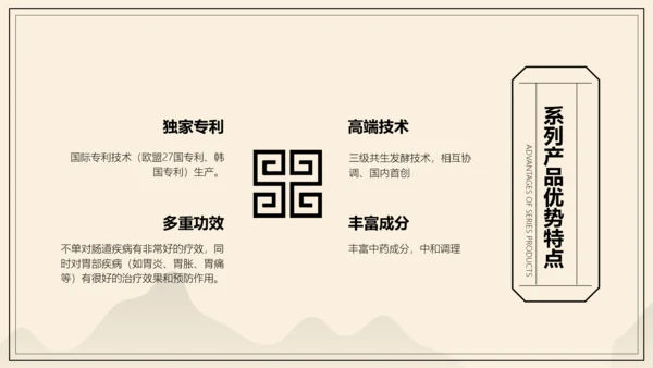 中国风中医药医疗保健产品介绍