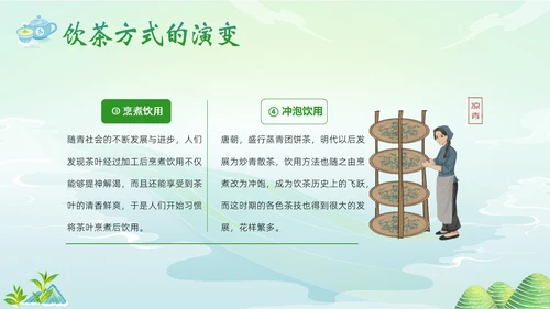中国茶叶的起源和历史茶文化茶叶PPT课件中国传统文化