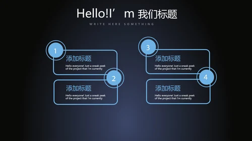 炫酷汽车4S店营销计划动态PPT