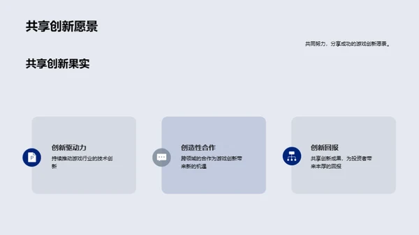 创新引领游戏未来