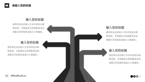 黑白极简欧美公司宣传画册PPT模板