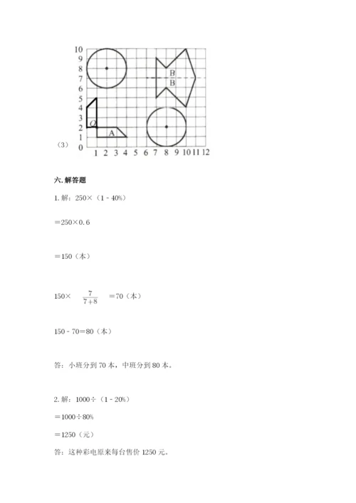 人教版六年级上册数学期末测试卷全面.docx