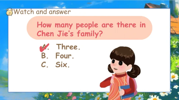 Unit 6 Meet my family Part A Let's talk课件（共38张PPT，