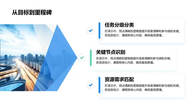 从目标到里程碑-项目目标PPT