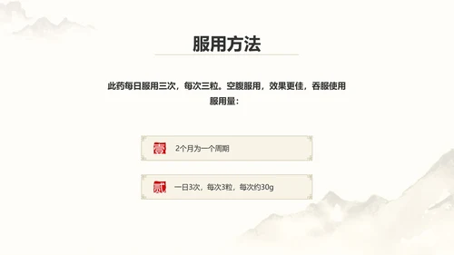 中国风中医药医疗保健产品介绍