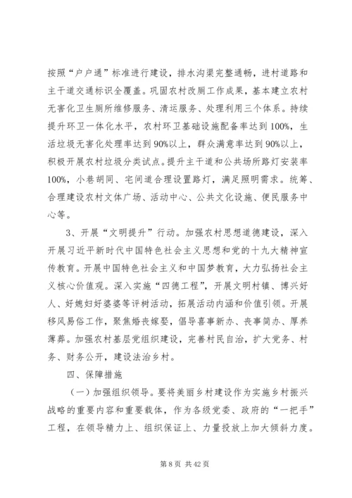 美丽乡村建设方案5篇.docx