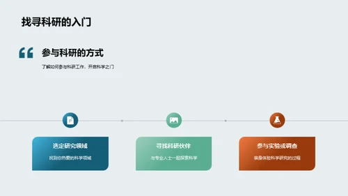 科研之路揭秘