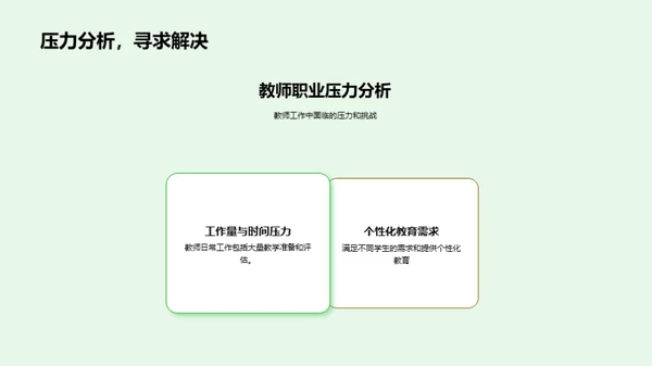 探寻教师行业之路