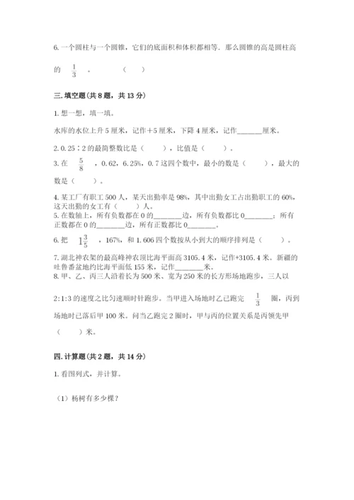 淮南市小升初数学测试卷学生专用.docx
