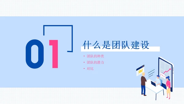 商务团队建设与管理培训PPT模板