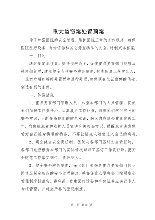 重大盗窃案处置预案.docx