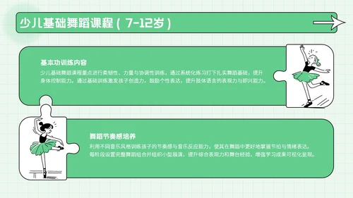 绿色创意风风暑期兴趣活动PPT模板