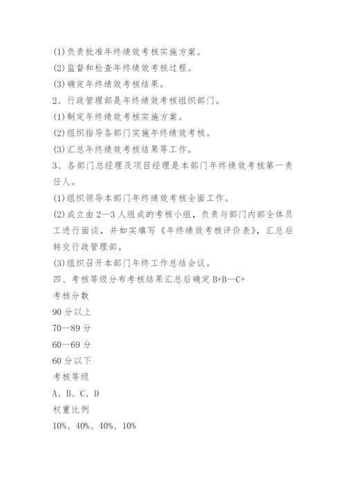 企业薪酬管理制度及绩效考核办法.docx