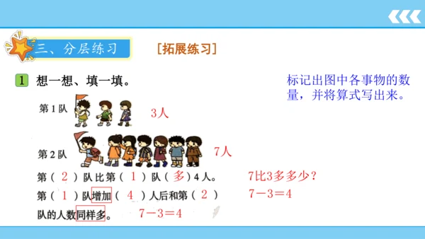 【新教材】人教版数学一年级上册5 6~10的认识和加减法第1课时 6和7的认识和加减法  课件(共2