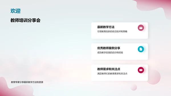 教师培训分享会