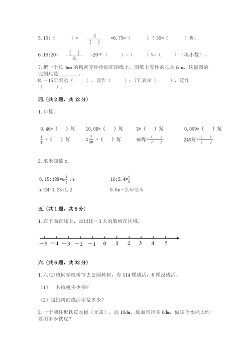 北师大版数学小升初模拟试卷【考点精练】.docx