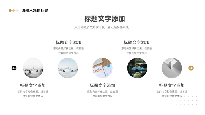 金色高级感工作总结汇报PPT模板