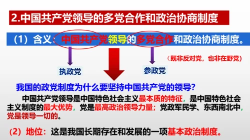 统编版道德与法治八年级下册 第五课  我国的政治和经济制度复习课件(共46张PPT)