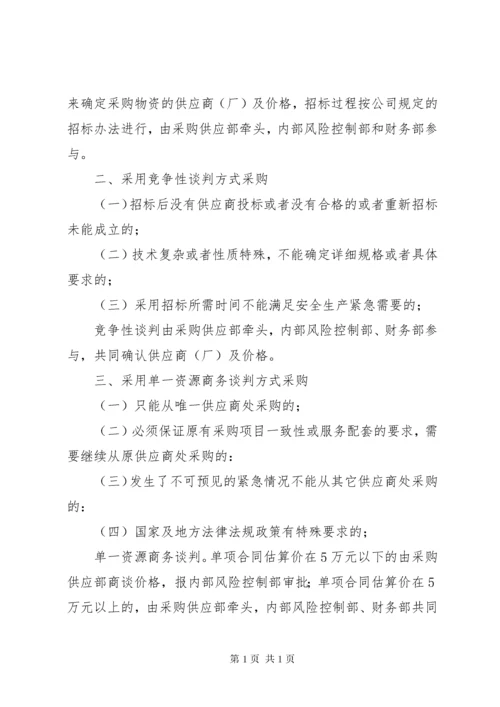 物资供应管理制度 (6).docx