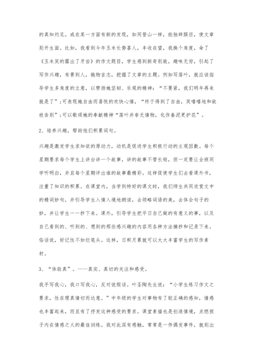 作文教学之我见-关于作文教学的调查报告.docx