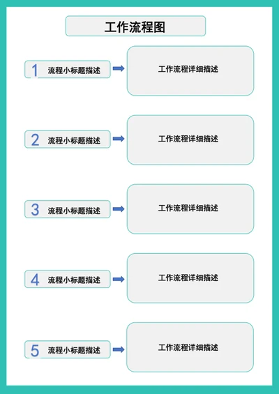 工作流程图