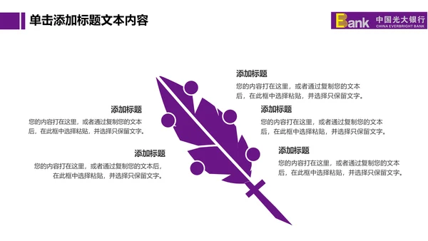 精美大气中国光大银行动态PPT模板