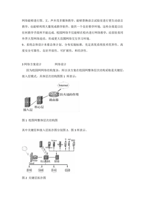 校园信息化建设专题计划书.docx