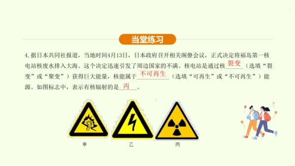 人教版 初中物理 九年级全册 第二十二章 能源与可持续发展 22.2 核能课件（28页ppt）