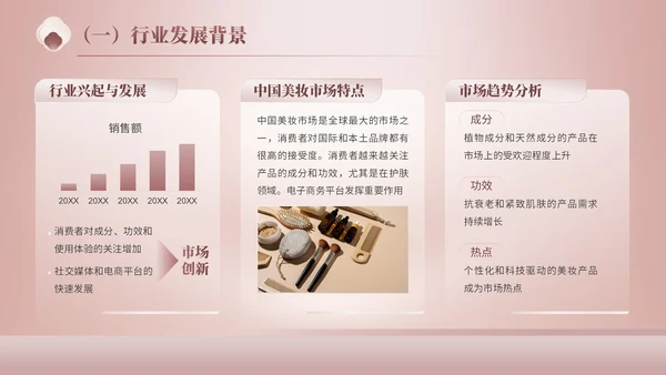 玫瑰金质感风美妆新品发布会策划