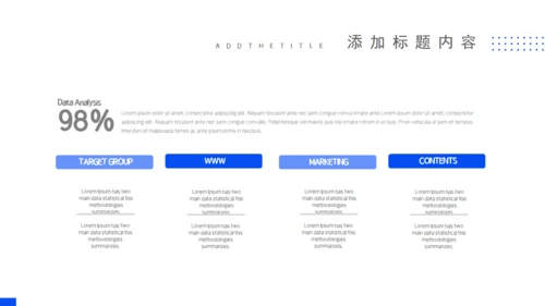 极简风培训项目分析报告通用PPT模板