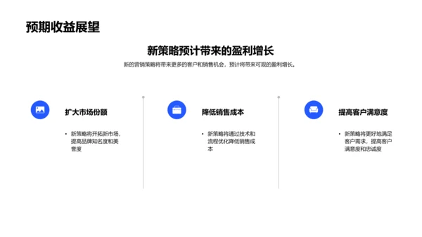 新营销策略报告PPT模板