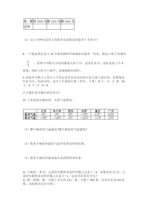 小升初数学应用题50道有精品答案.docx