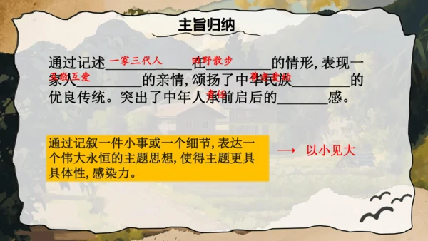6 散步 课件(共32张PPT)2024-2025学年统编版语文七年级上册