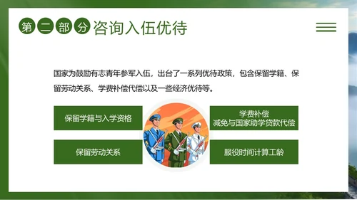 春季征兵宣传培训青春军旅梦报国正当时PPT课件