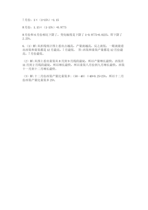 冀教版小学六年级下册数学期末检测试题带答案（培优a卷）.docx