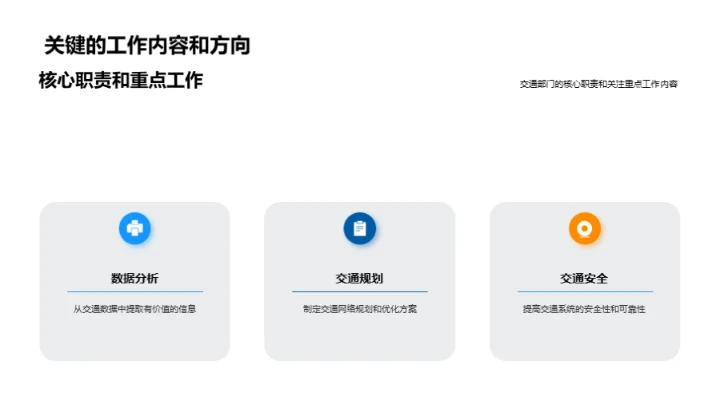 交通部门年度述职