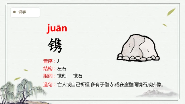 【2025春季学期教材】语文五下7. 猴王出世  生字识记  课件