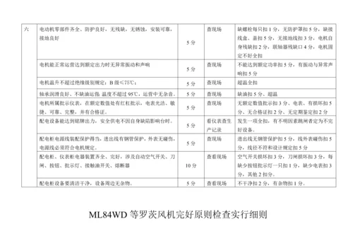 常用机械重点标准检查实施标准细则重点标准.docx