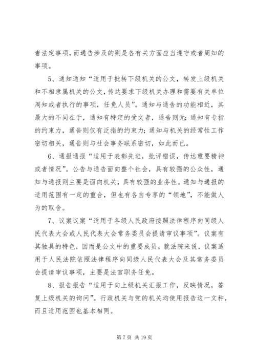 公文的基本知识大全.docx