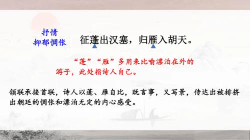 13 唐诗五首《使至塞上》《渡荆门送别》《钱塘湖春行》课件