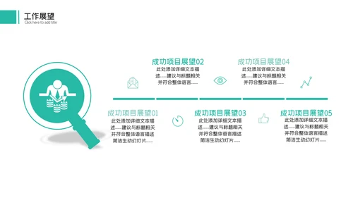 2023商务年中工作总结工作汇报述职ppt模板