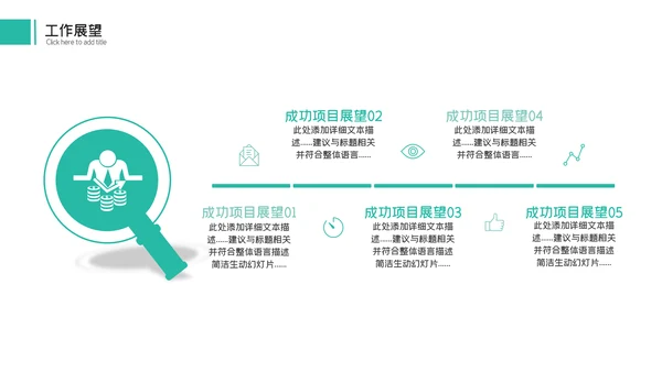 2023商务年中工作总结工作汇报述职ppt模板