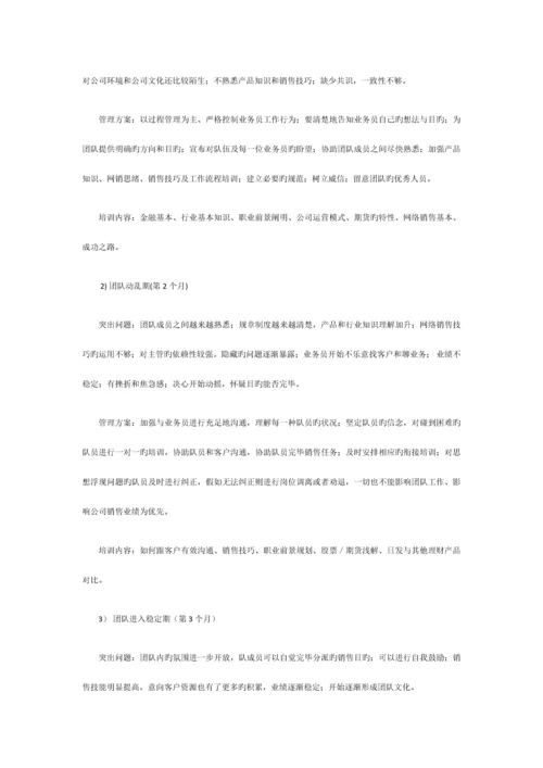 团队管理计划书.docx